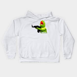 Muppets With Gun Kids Hoodie